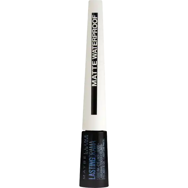 Lasting Drama Liquid Ink Matte Waterproof Eyeliner Black