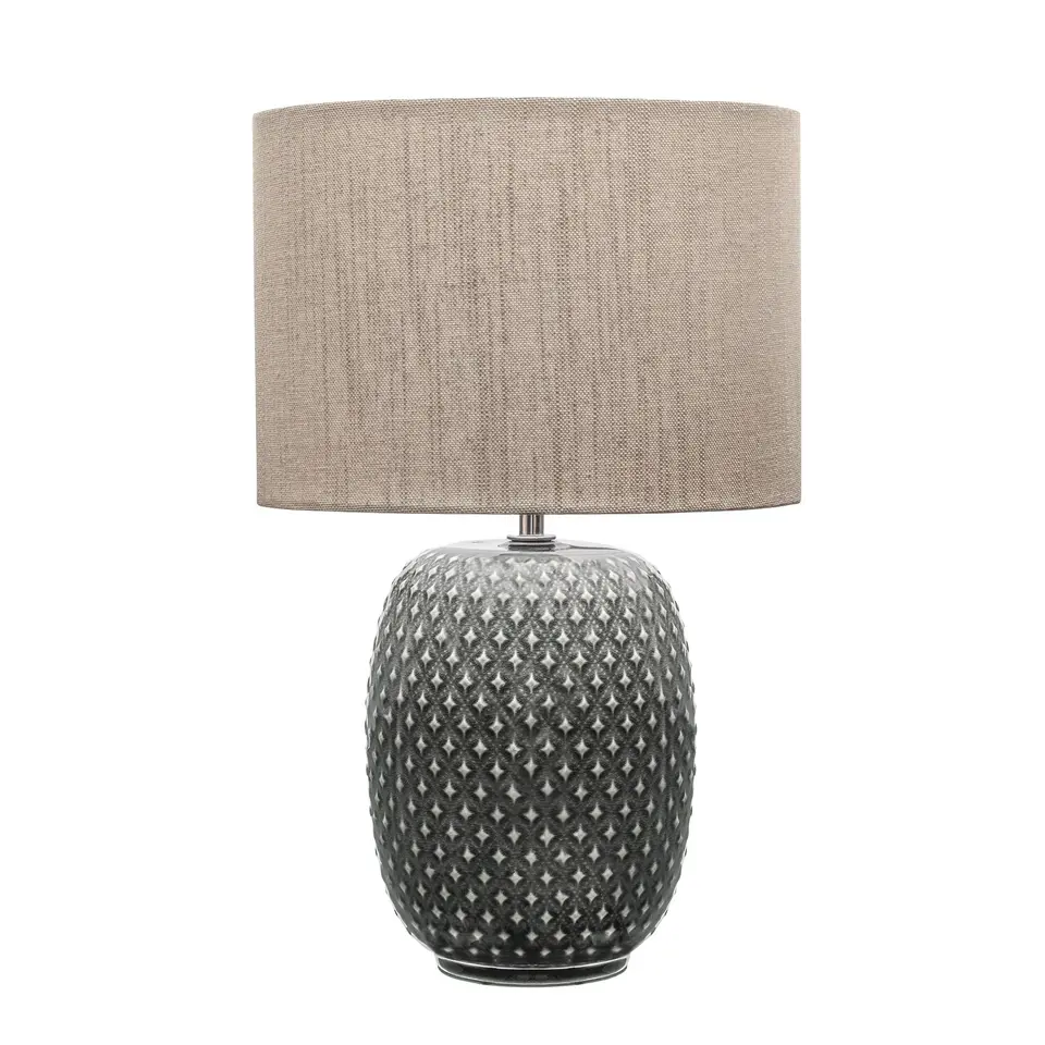 Pauleen Pretty Classy Tafellamp - E27 - Grijs/Zand