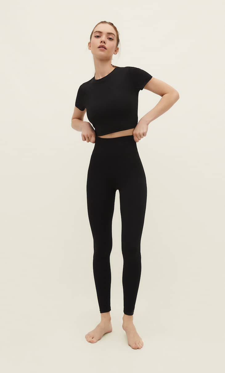 Leggings esportivas com toque macio