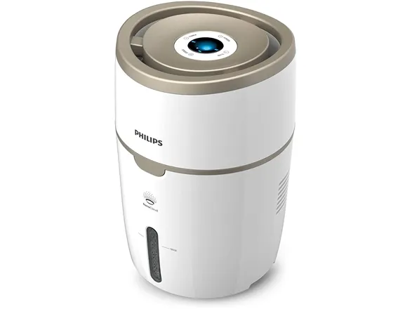 Philips Series 2000 HU4816 - Luftfugter - mobil, gulvstående - hvid/champagneguld