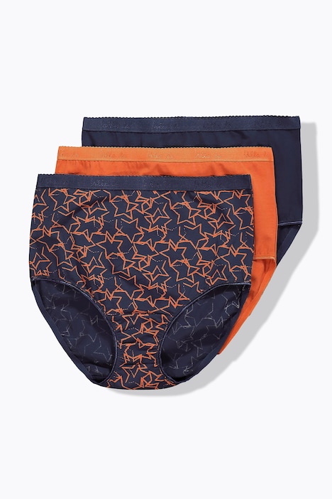 Maxislips, 3er-Pack, High Waist