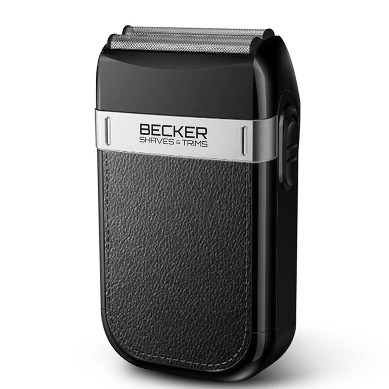 Becker Shaves & Trims Kit de tondeuse et rasoir avec trousse de voyage shaves lab gris