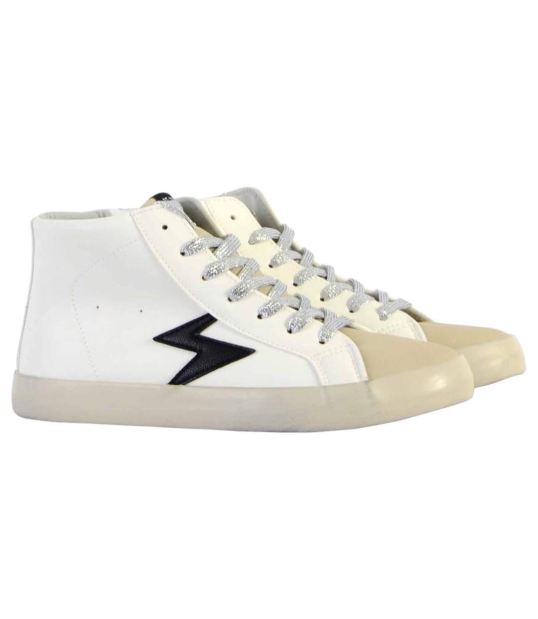 Basket Montante Cuir Le Temps Des Cerises Soho High