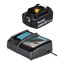 Batteri + hurtiglader 18 V 3,0 Ah