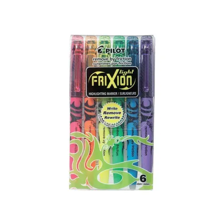 Pilot Textmarker FriXion Light, 6er Set