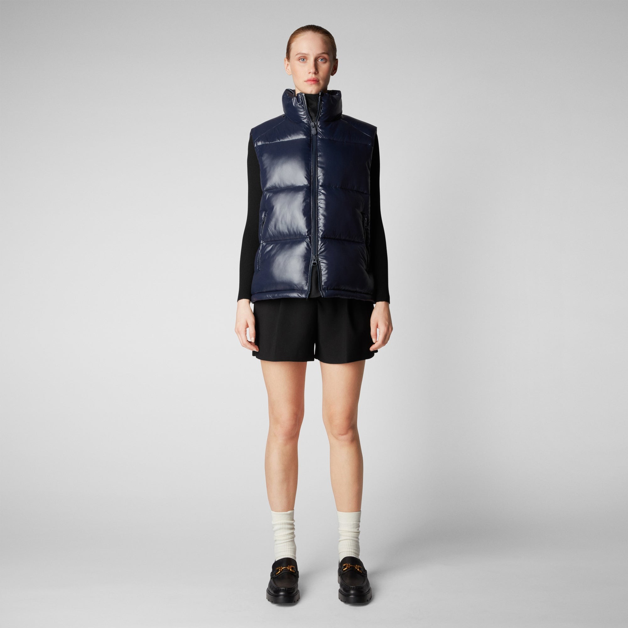 Ailantus Quilted Gilet Unisex 90010/Blue Black