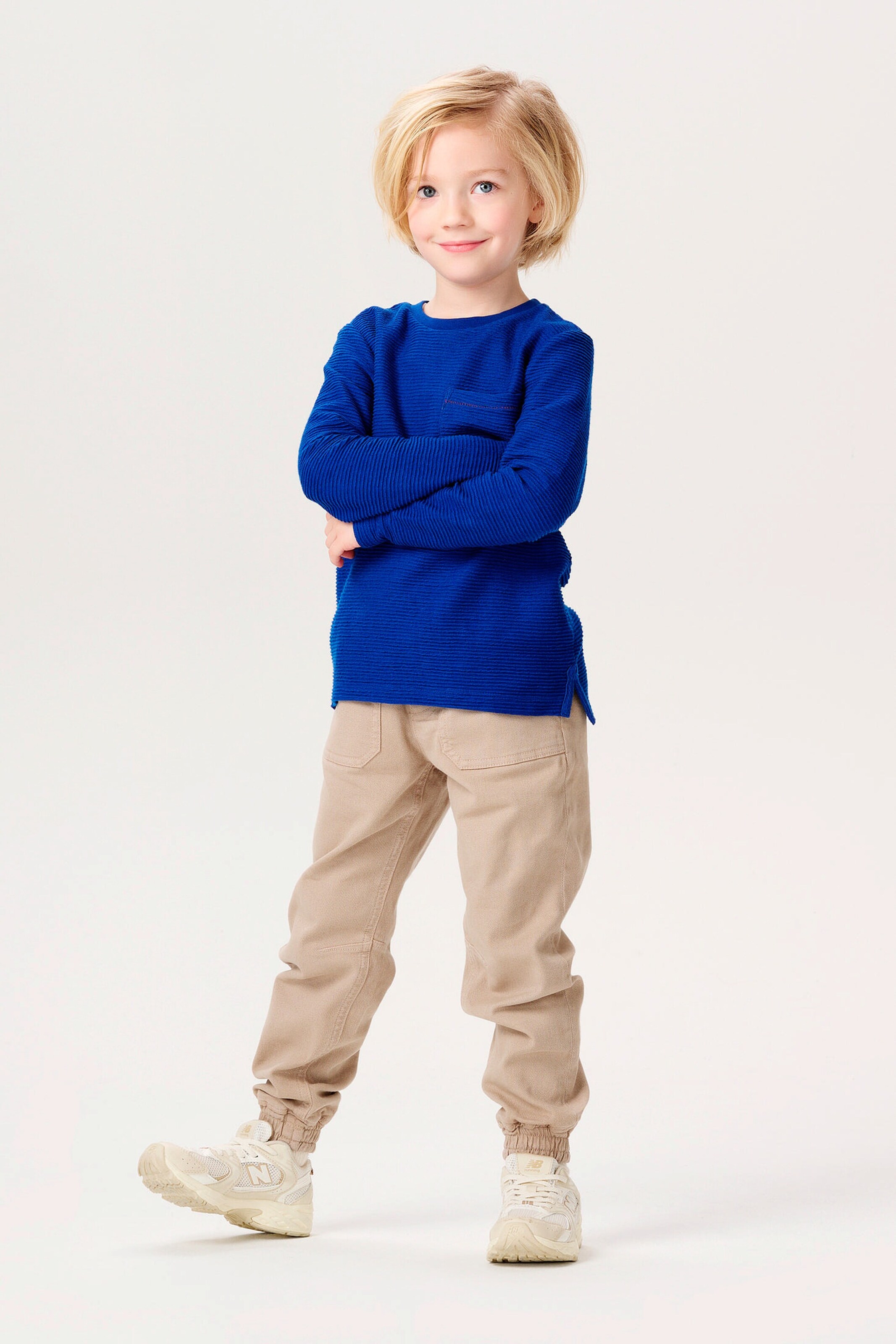 NOPPIES KIDS Langarmshirt Hauville Mazarine Blue