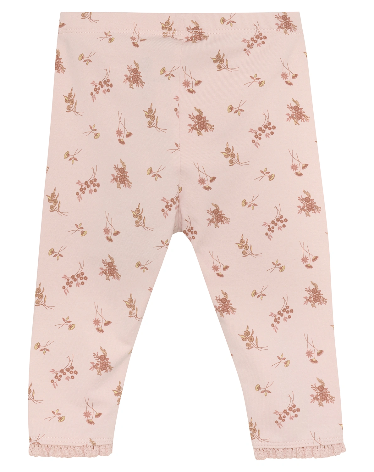 Leggings FLOWERS AOP in peach whip