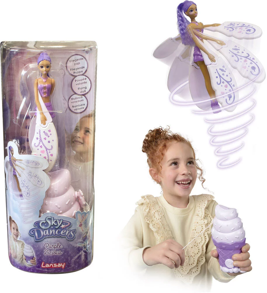 SKY DANCERS - POUPEE PURPLE LICIOUS