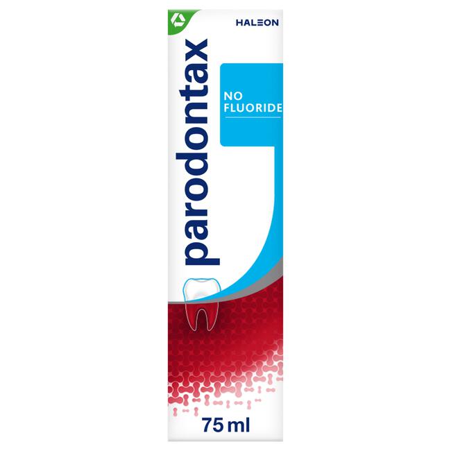Parodontax No Fluoride Fluoridevrije Tandpasta Tegen Bloedend Tandvlees 75 ML