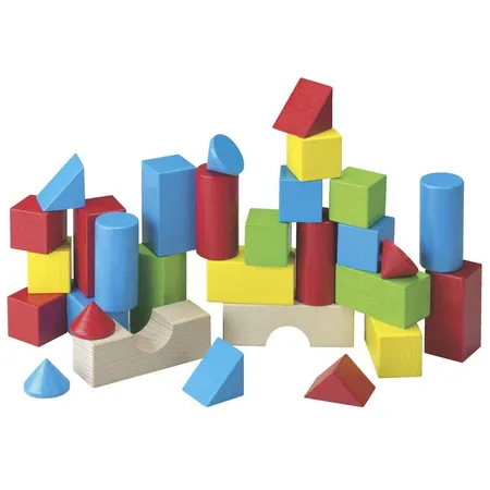 HABA 1076 Farbige Bausteine 30 Stück