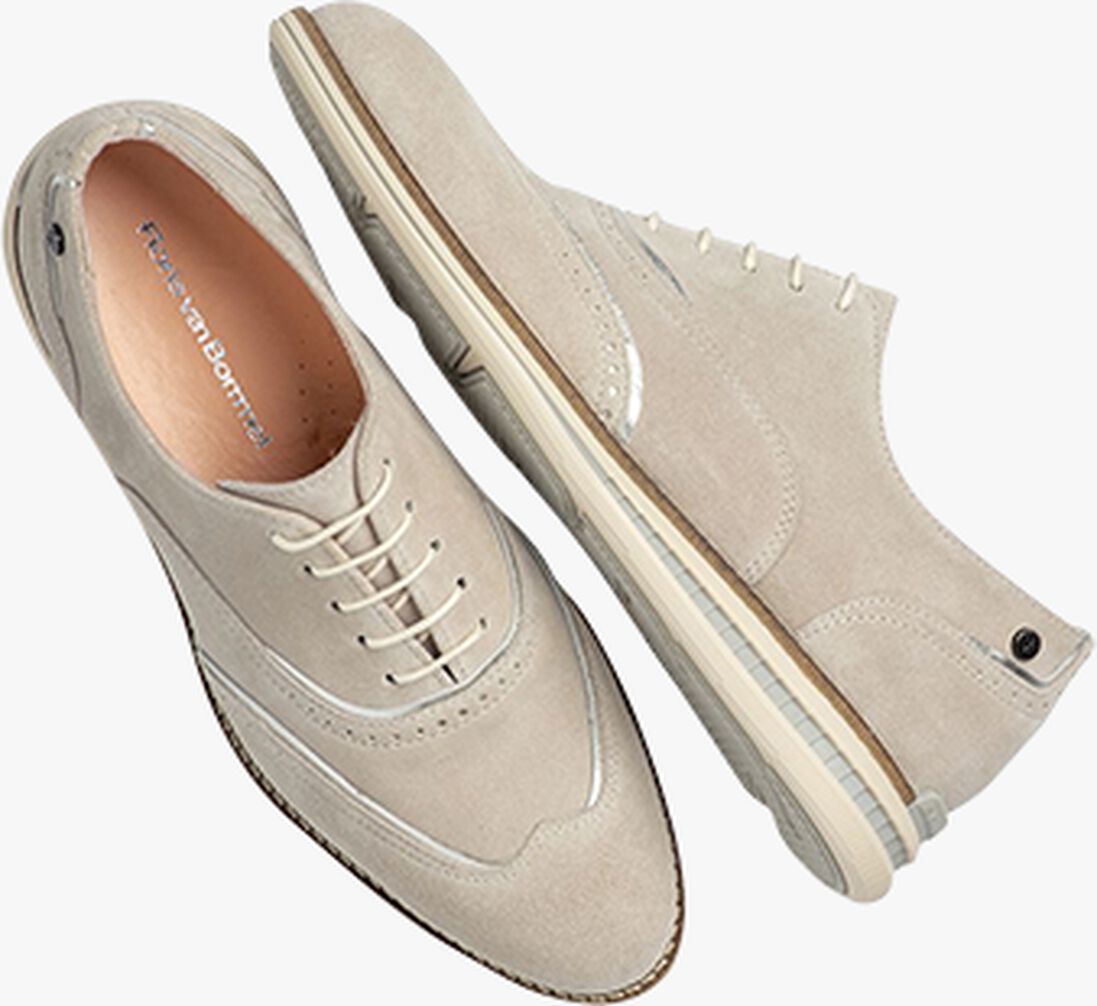 FLORIS VAN BOMMEL bruine floris van bommel veterschoenen sfw-30034