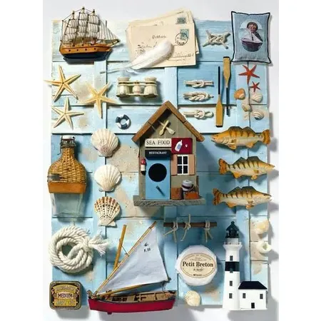 Ravensburger Puzzle - Maritimes Flair, 500 Teile