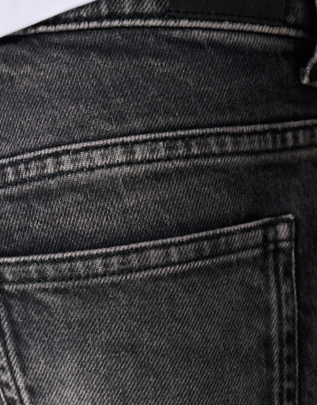 Baggy Fit Jeans Donkergrijs
