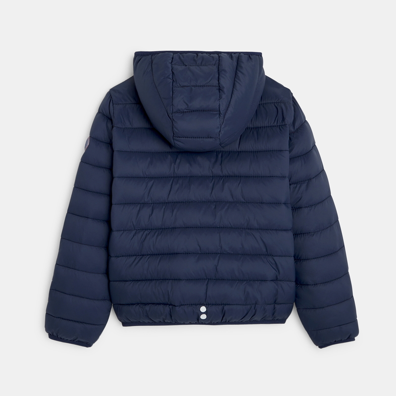 Doudoune chaude et légère bleue garçon