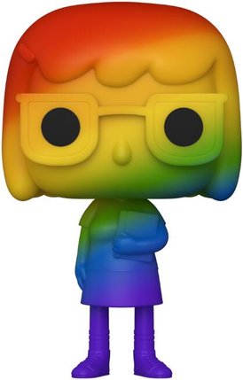Figurine POP Animation Tina Belcher Arc-En-Ciel Bob'S Burgers