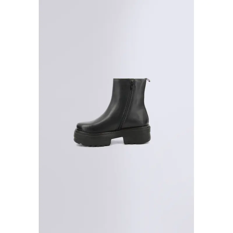KICK HELGA NOIR BOOTS Cuir Femme