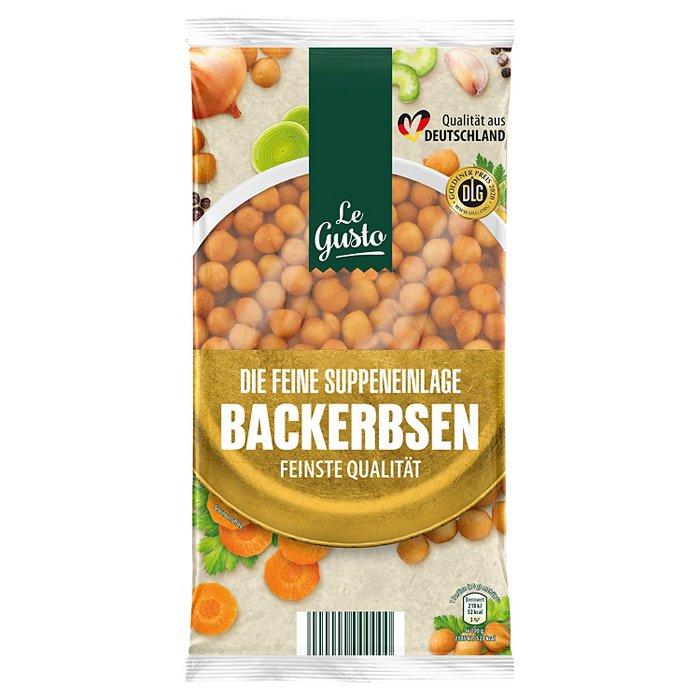 LE GUSTO Backerbsen 200 g