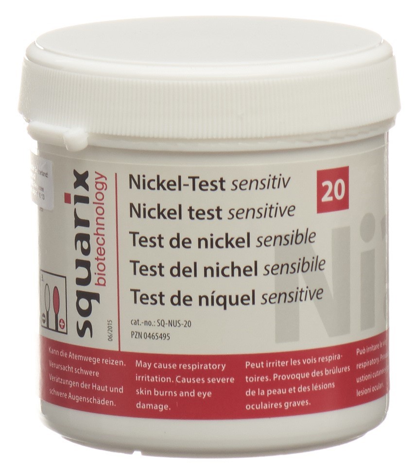 BENCARD Nickel Test<br>20 Stück, sensitiv