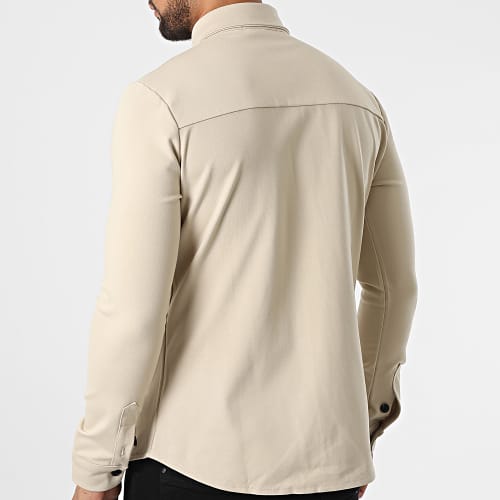 Chemise Manches Longues Atalk Beige
