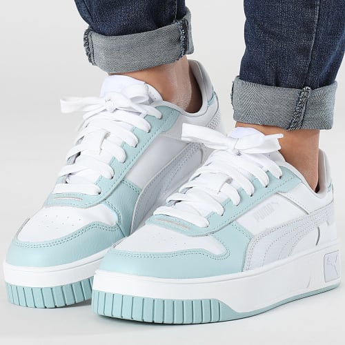 Baskets Femme Carina Street Puma White Silver Mist