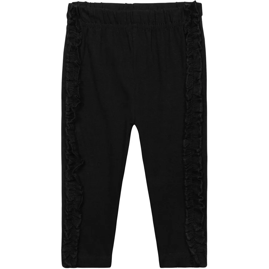 MINOTI T-Shirt und Leggings im Set CremeweißSchwarz