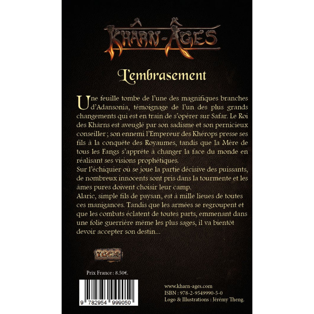 Khârn-Âges - T1: L'Embrasement