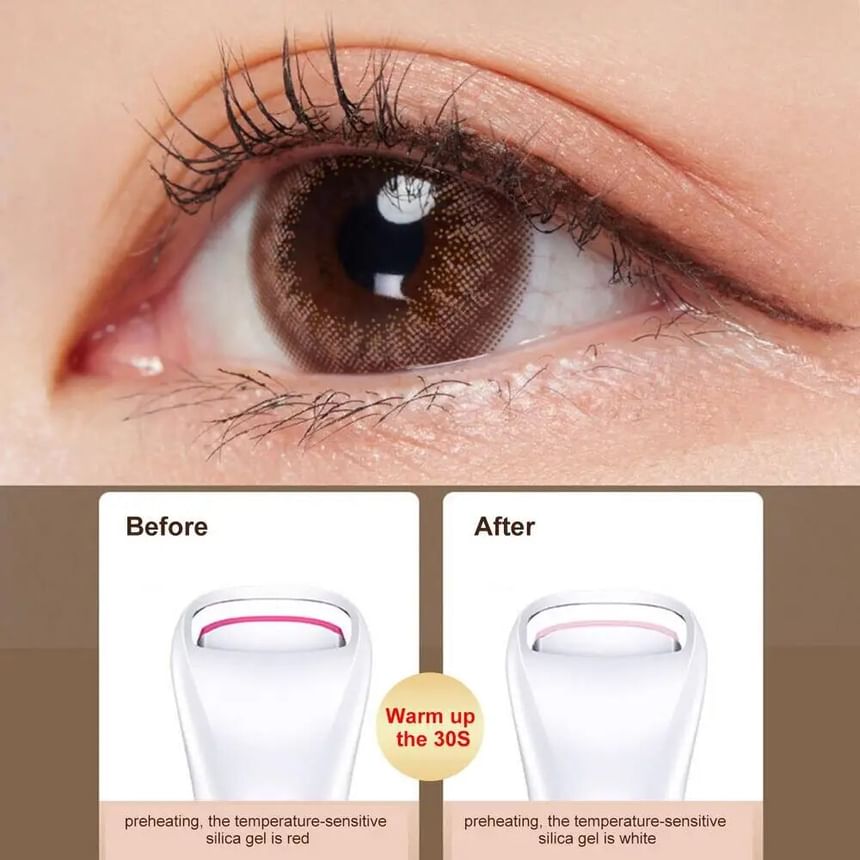 Beautyronics - USB oplaadbare verwarmde wimperkruller