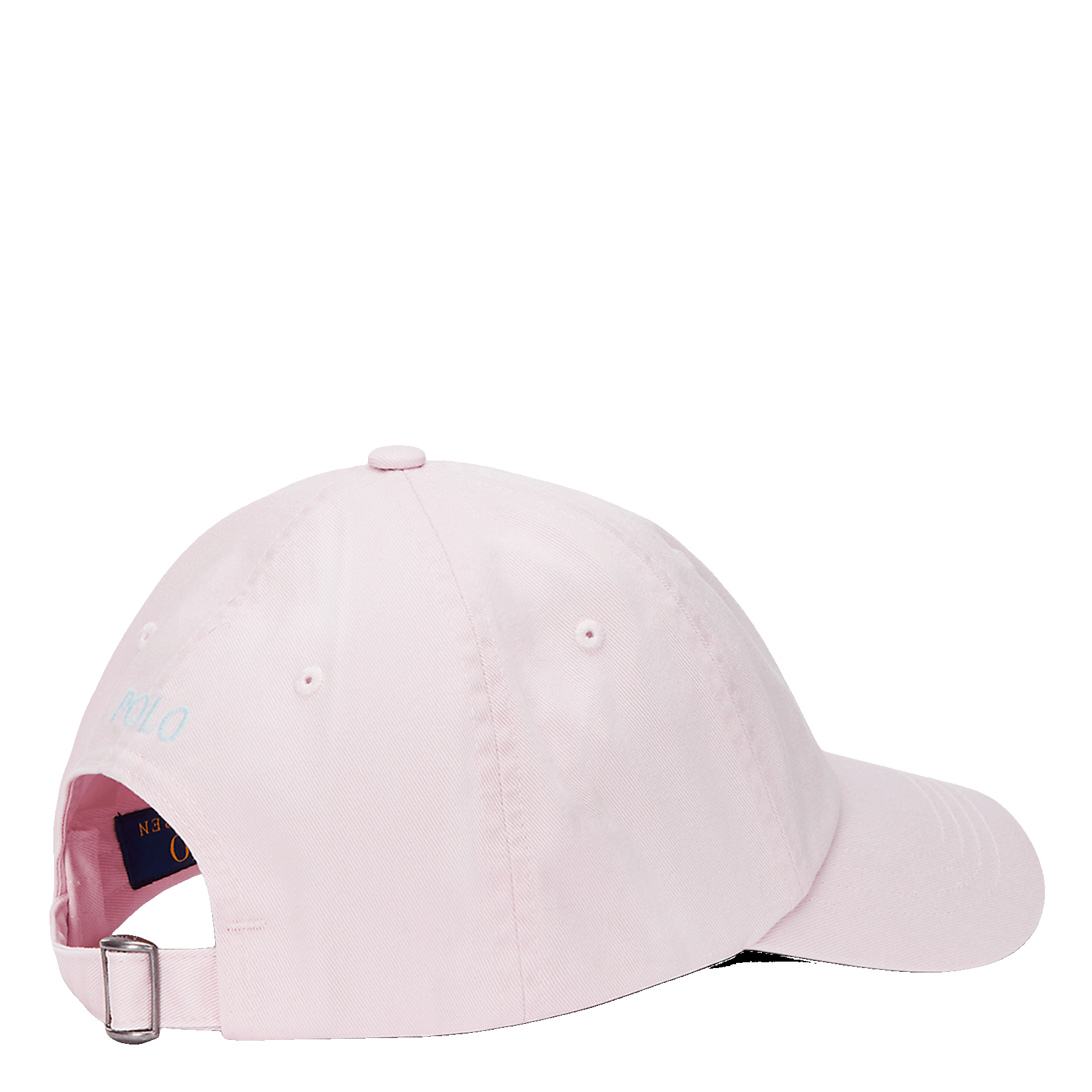 Casquette logo brodé en coton | Rose