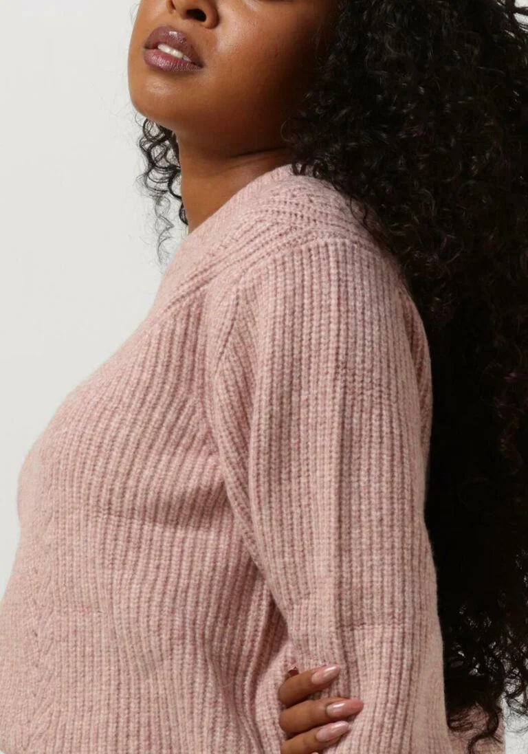 NEO NOIR roze neo noir trui gimora knit blouse