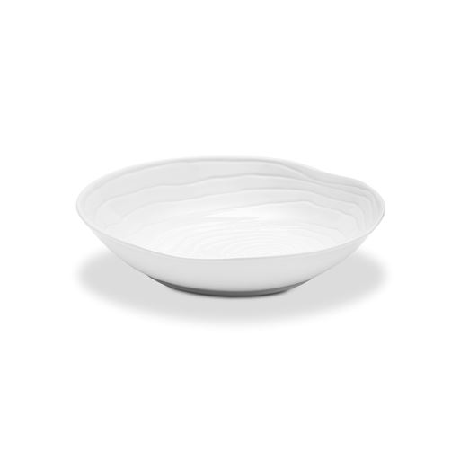 Pillivuyt Boulogne Dyb Tallerken, Hvid, Ø23 cm