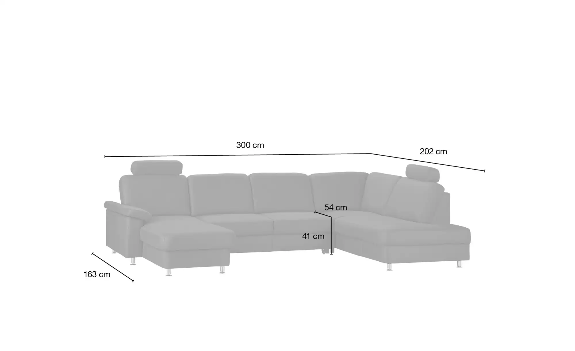 meinSofa Wohnlandschaft Oliver-S
