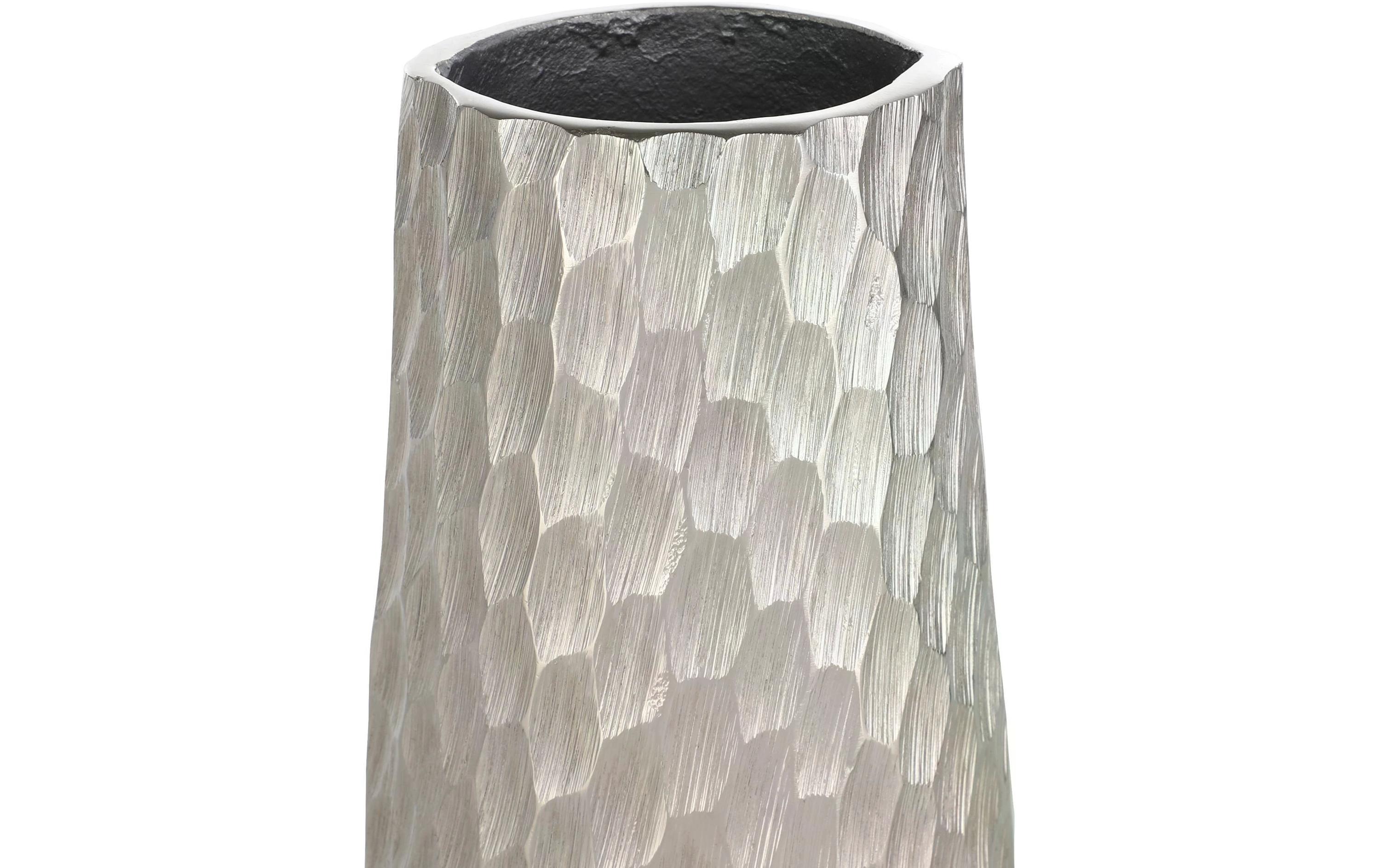 Vase Nilgaut 40.5 cm, SilberBlumenvase