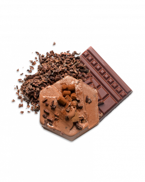 Glace Chocolat Pérou & Ganache & Grué - Le Chocolat Alain Ducasse 90 ml