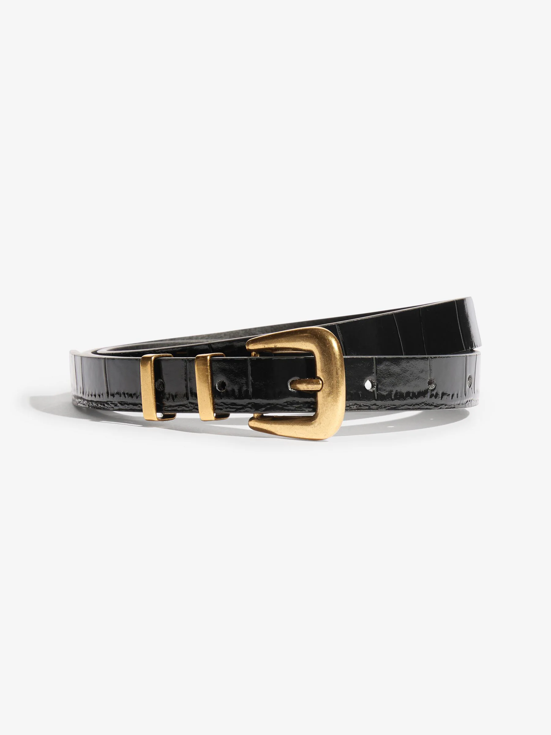 Olive, Choc and Black - Friends Like These Skinny Belts 3 Pack