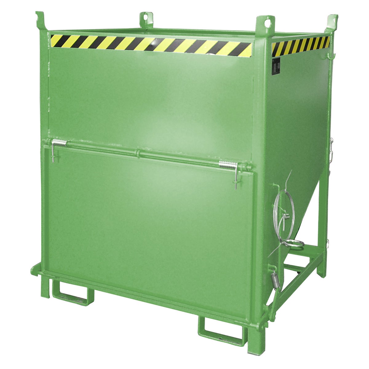 Bauer SGK 100 silocontainer, geverfd, resedagroen