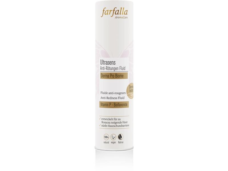 Farfalla Gesichtsfluid Ultrasens Derma Pro 30 ml1 Stück Natürliche Gesichtspflege beruhigt gereizte Haut sofort