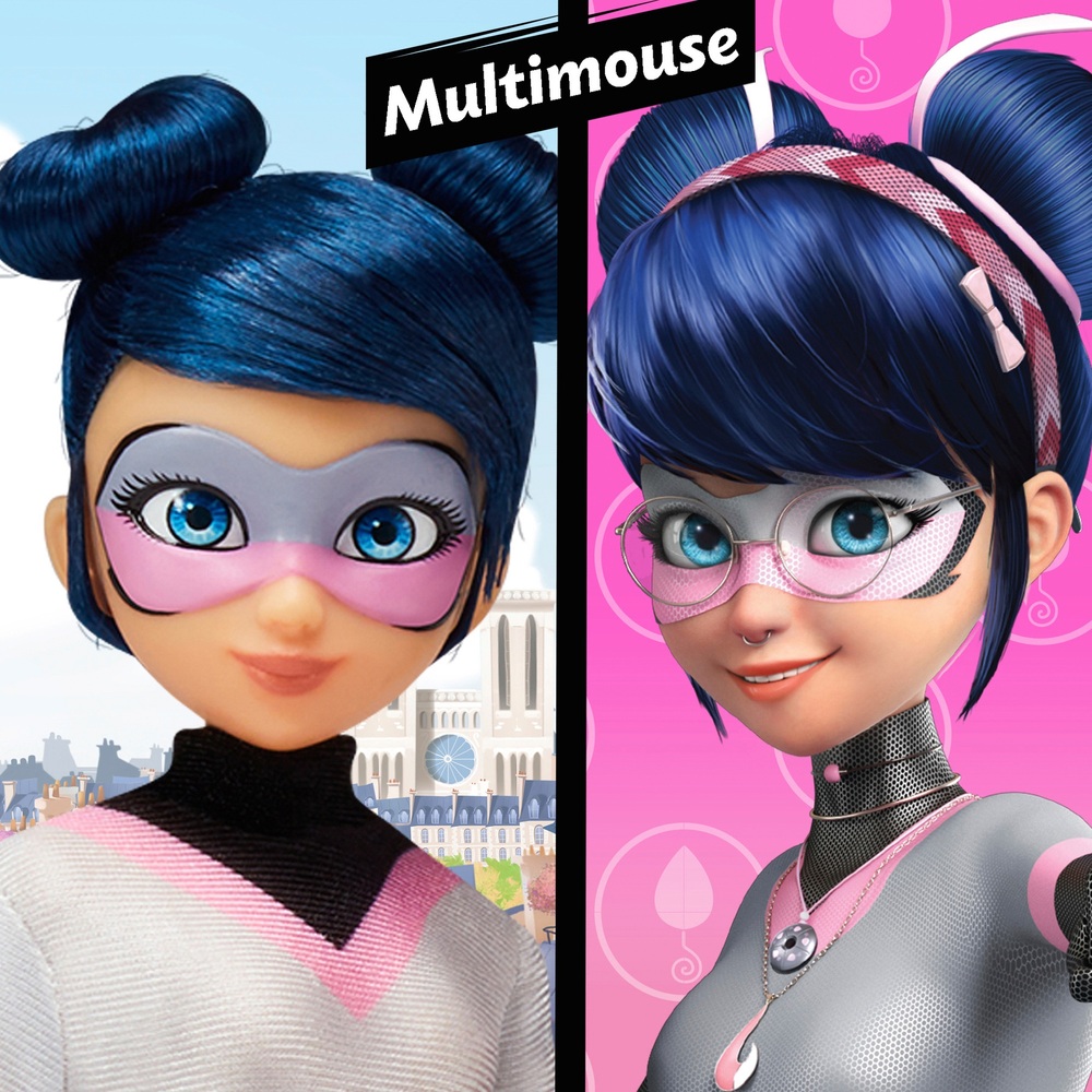 Miraculous Ladybug 26cm Multimouse Modepuppe