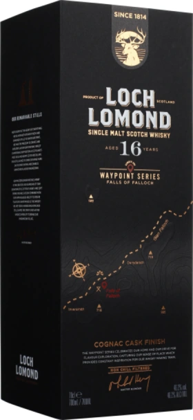 LOCH LOMOND 16 YEARS COGNAC CASK FINISH 70CL