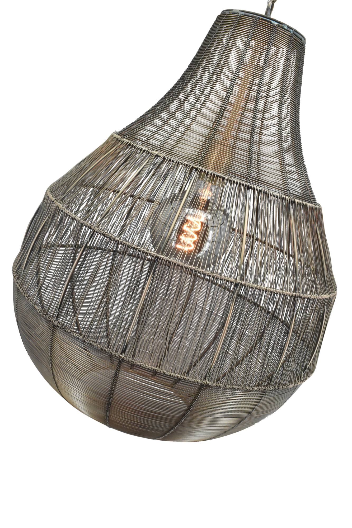 Hanglamp Austin large bronze - Ø 48 cm, H 65cm