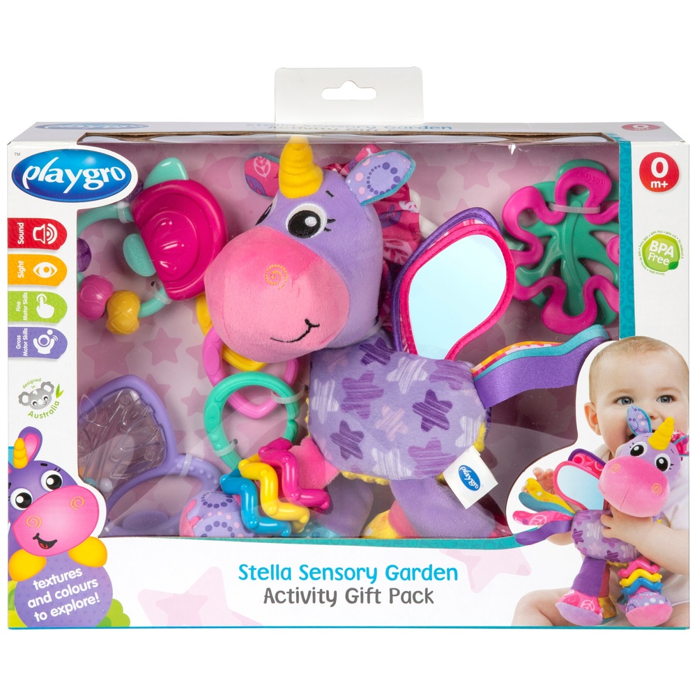 Playgro Stella Sinnesgarten Neugeborenen-Geschenkset