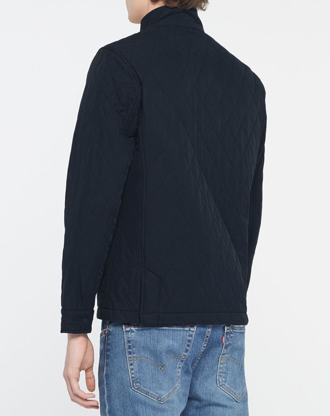 Galeries Lafayette Veste Déperlante Lachasse bleu marine
