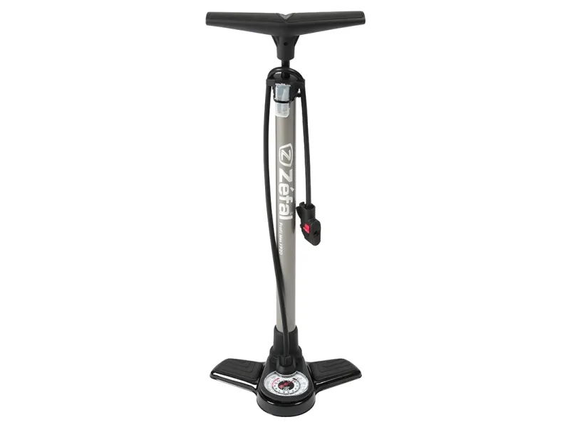 ZÉFAL Floor pump Profil Max FP20 9 bar/130 psi Silver
