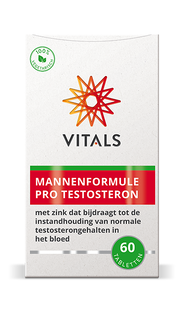 Vitals Mannenformule Pro Testosteron Tabletten 60TB