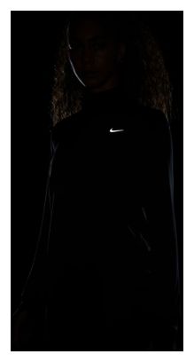 Haut 1/4 zip Nike Swift Noir Femme
