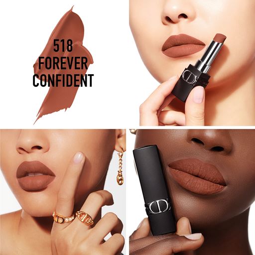 Dior Rouge Forever Transfer Proof Lipstick, 518 Forever Confident