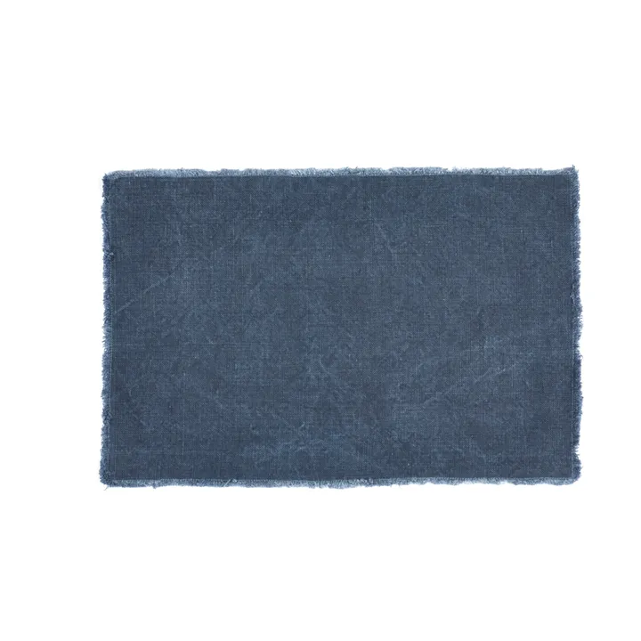 Libeco Set de table Pacific | Bleu pétrole