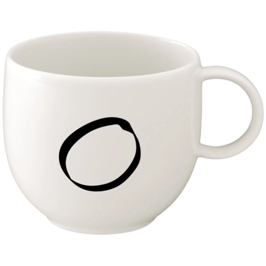 Villeroy & Boch Kaffeebecher Letters 330 ml weiß