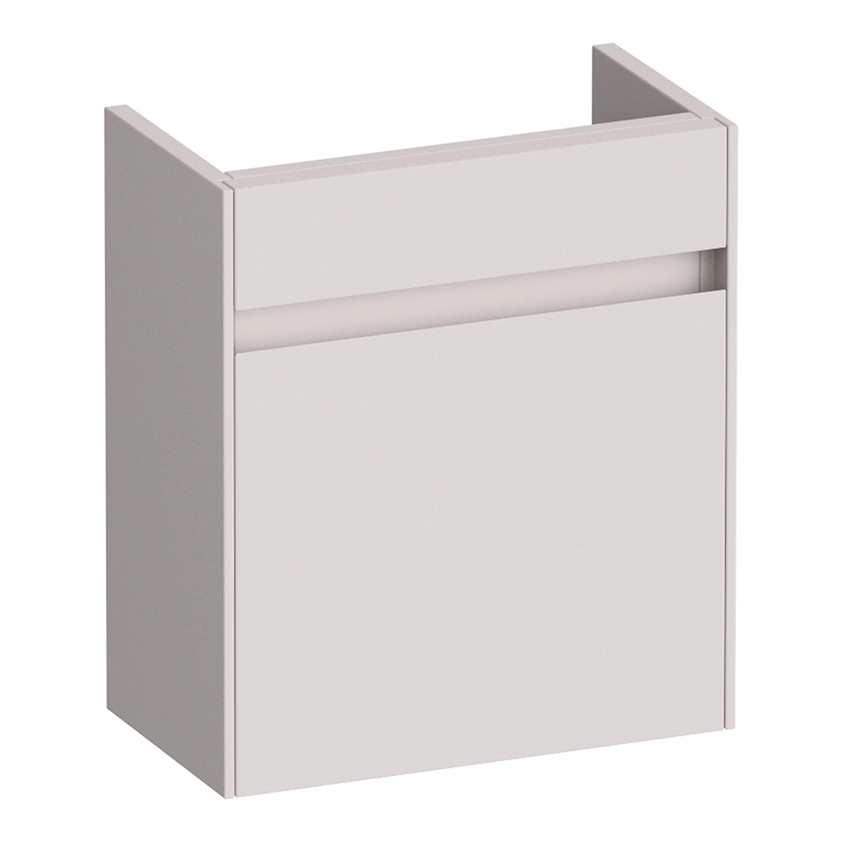 Brauer Inspire fonteinkast 40cm met 1 deur linksdraaiend zand mat