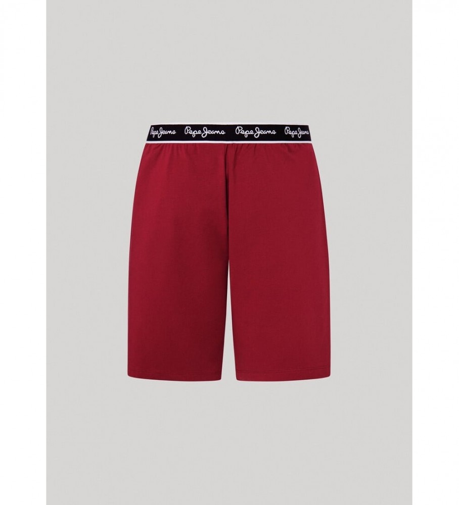 Pijama curto Pepe Jeans vermelho liso
